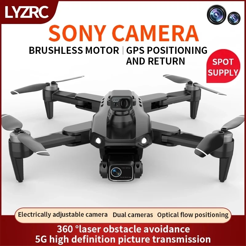 L900 Pro MAX GPS Drone 4K Prof - Rc Helicopter Case recension och pris