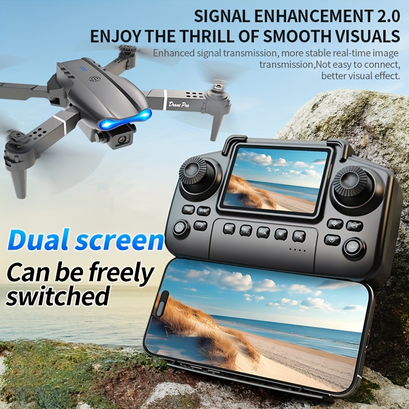 E99 PRO MAX Foldable Drone wit - Rc Helicopter Tool Kit recension och pris
