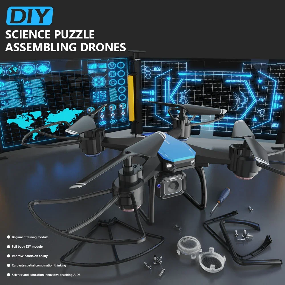 JJRC H108 DIY Teaching Assembl - Rc Helicopter Case recension och pris