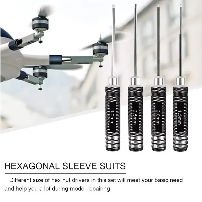 Hex Driver Set 1.5/2.0/2.5/3.0 - Rc Helicopter Tool Kit recension och pris