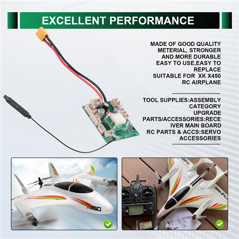B78B-Receiver Main Board For W - Rc Helicopter Servo recension och pris