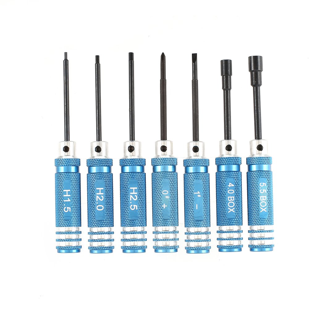 YSIDO 7Pcs 1.5 2.0 2.5mm Hex S - Rc Helicopter Tool Kit recension och pris
